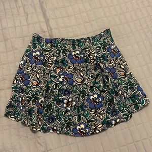 Printed skort. Very comfortable!
